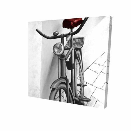 FONDO 32 x 32 in. Abandoned Bicycle-Print on Canvas FO2780058